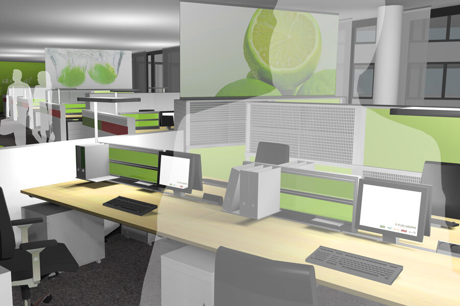 1_Arbeitsplatz_Open-Space_Raumakustik_Beleuchtung